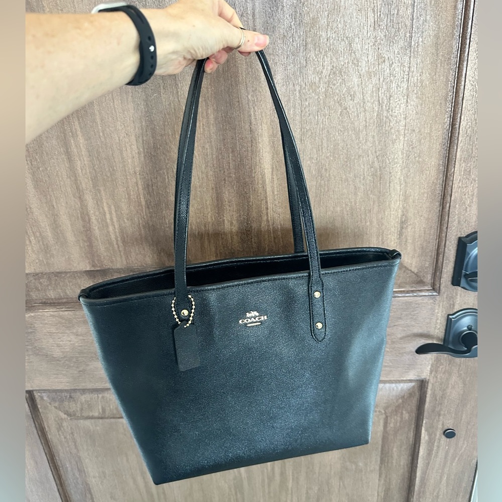 Coach Black Tote Bag